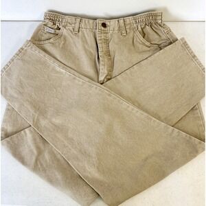 Lee Vintage Women's NWT  14 Med Side Elas. Pepper Stone Wash Camel Color Jeans